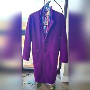 Womens Coat. Purple. Size Small
